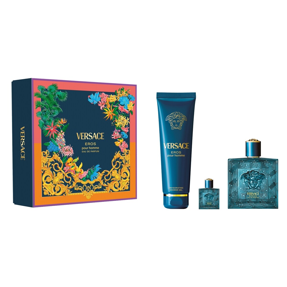 Versace Eros EDP 3 PCS Set