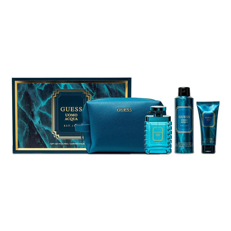 Guess Uomo Acqua EDT 4 PCS Set