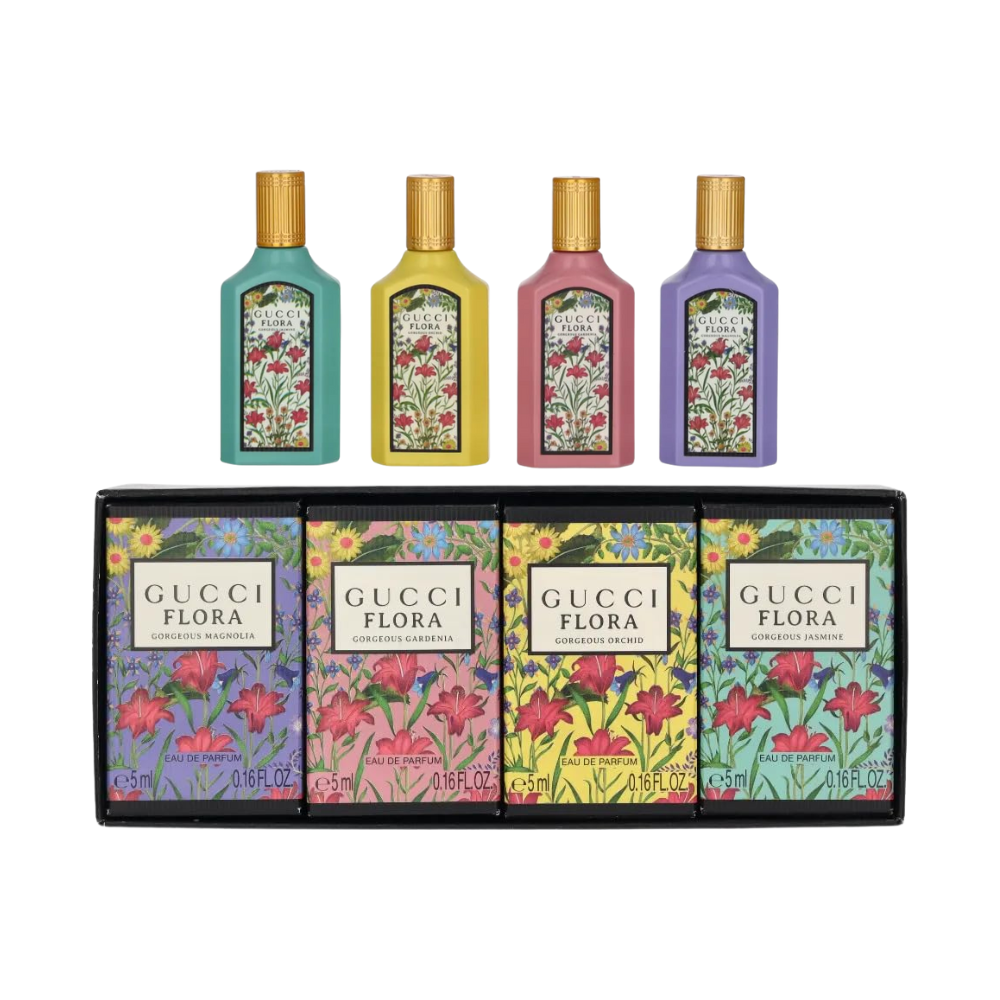 Gucci Flora 4 PCS Mini Set | Fragrance Station