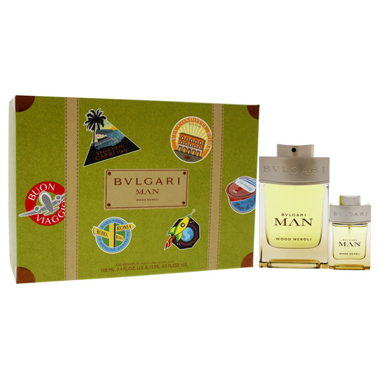 Bvlgari Man Wood Neroli EDP 2 PCS Set