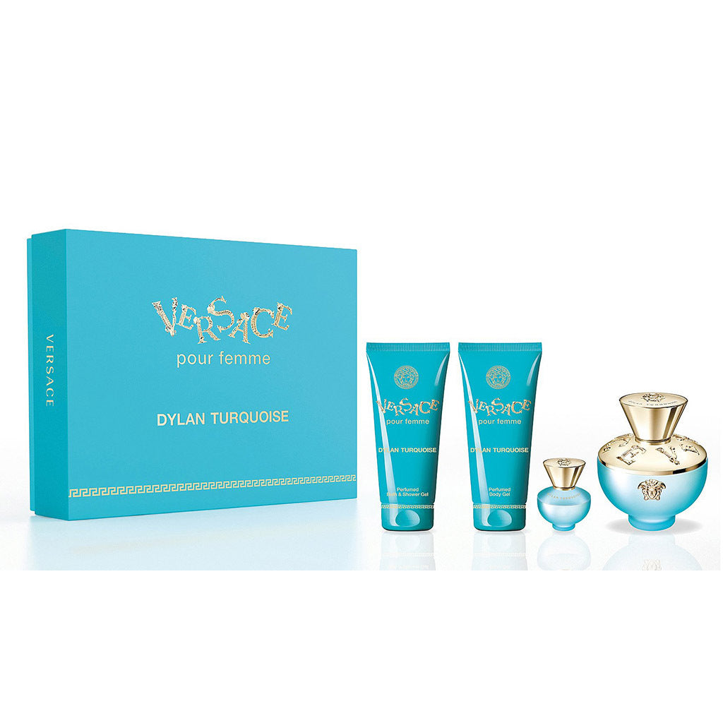 Versace Dylan Turquoise EDT 4 PCS Set