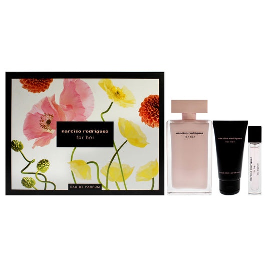 Narciso Rodriguez For Her EDP 3 PCS Set